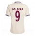 Ajax Kasper Dolberg #9 Tredjedrakt 2025-26 Korte ermer